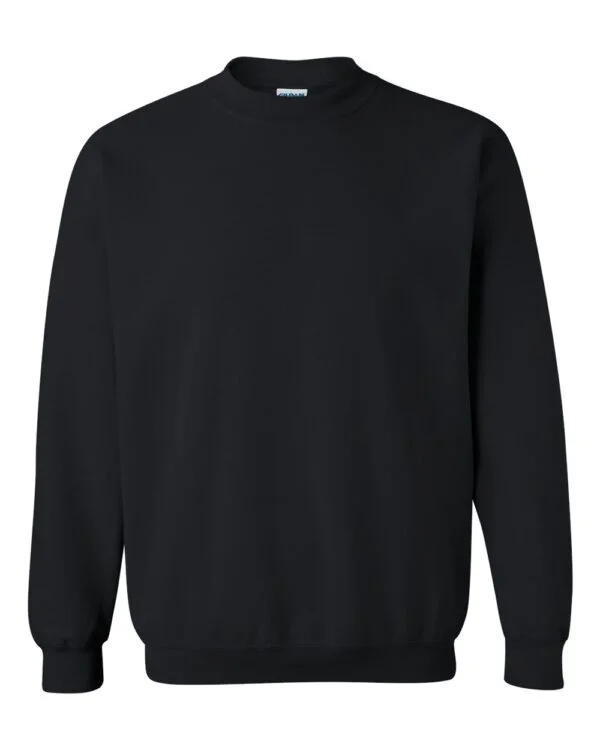 Printed Crew Neck Sweatshirts black