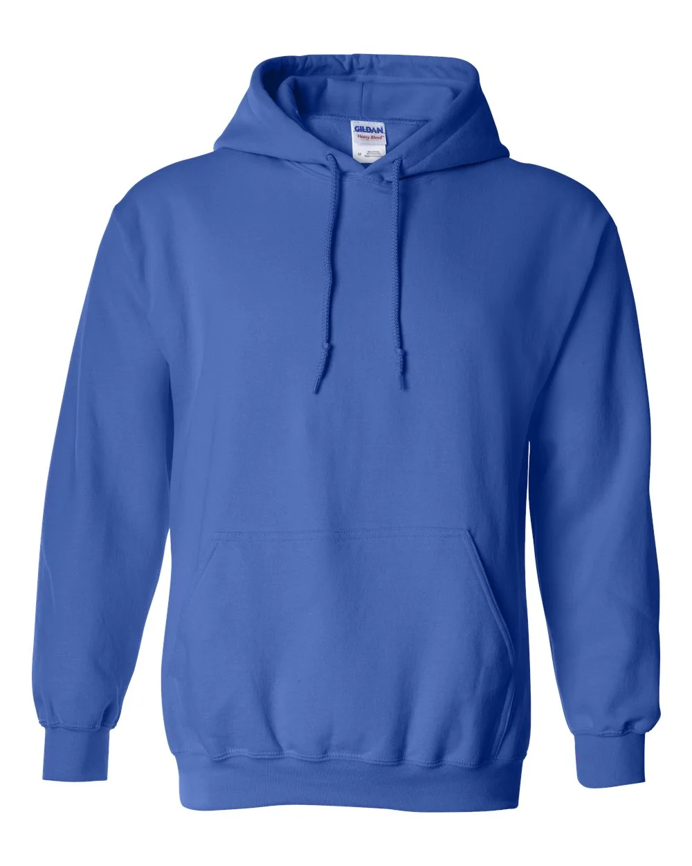 Printed Hooded Sweatshirt royal