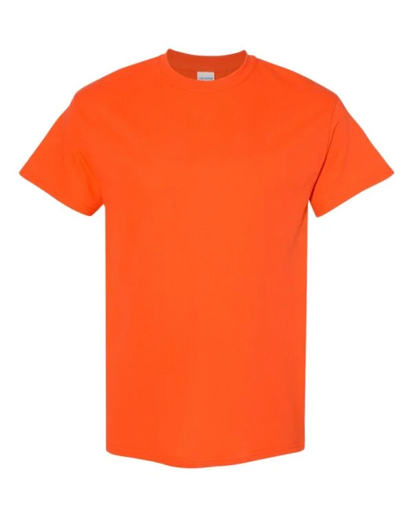 Printed T-shirt orange